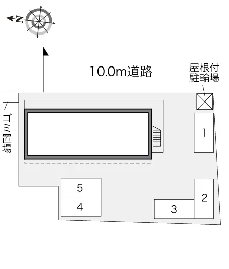 ★手数料０円★高崎市上佐野町　月極駐車場（LP）